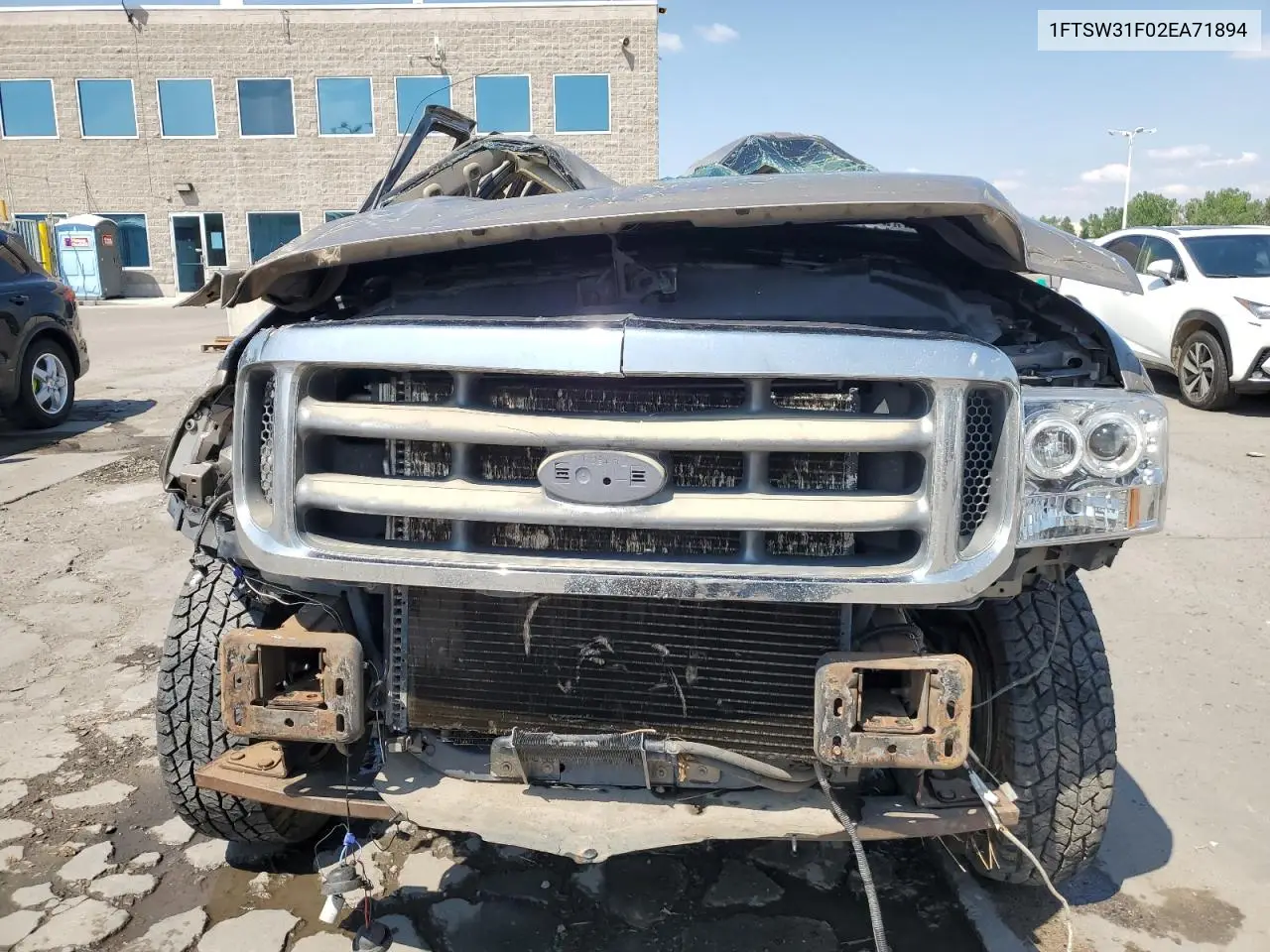 2002 Ford F350 Srw Super Duty VIN: 1FTSW31F02EA71894 Lot: 61207415