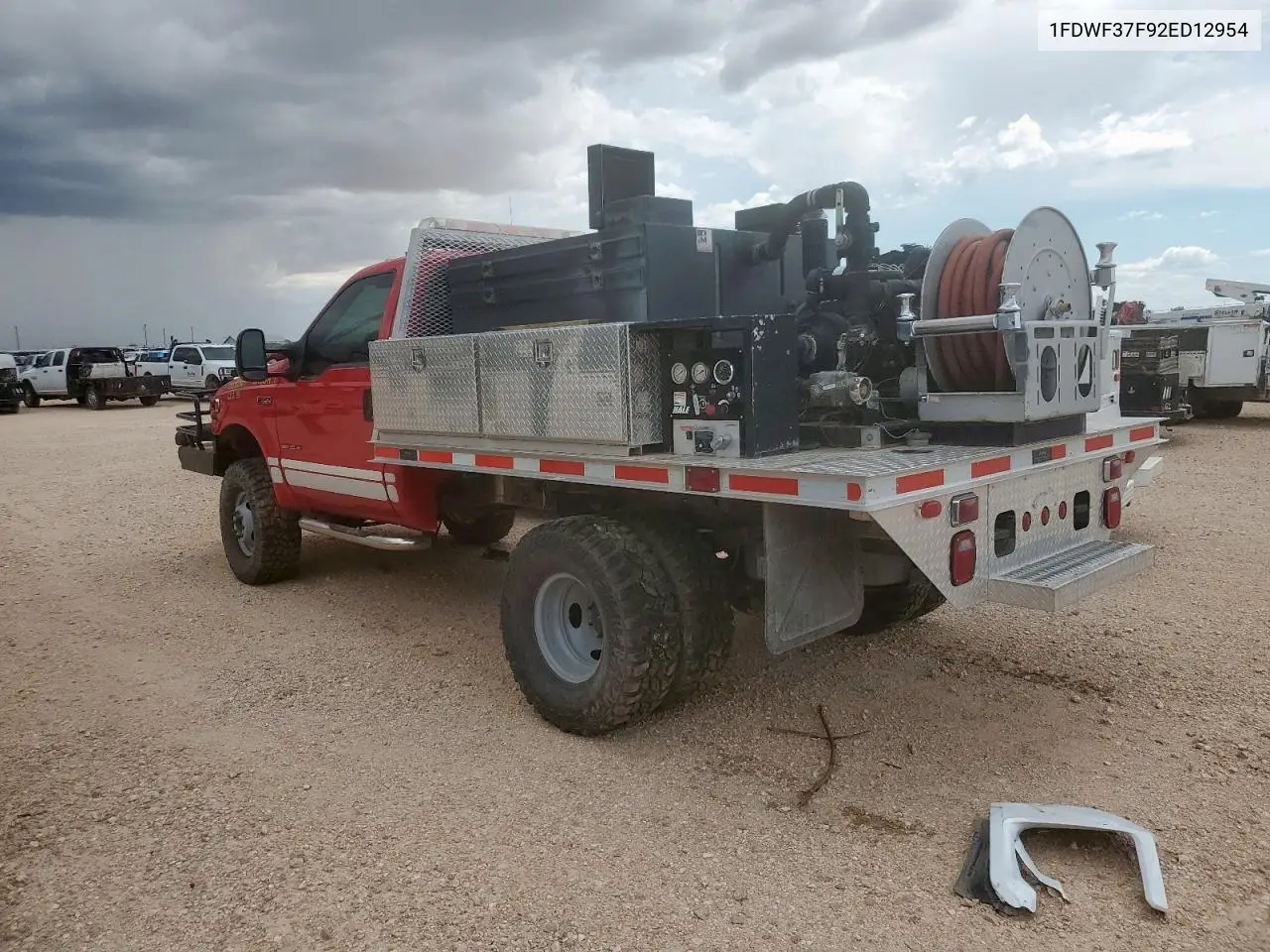 2002 Ford F350 Super Duty VIN: 1FDWF37F92ED12954 Lot: 62169905