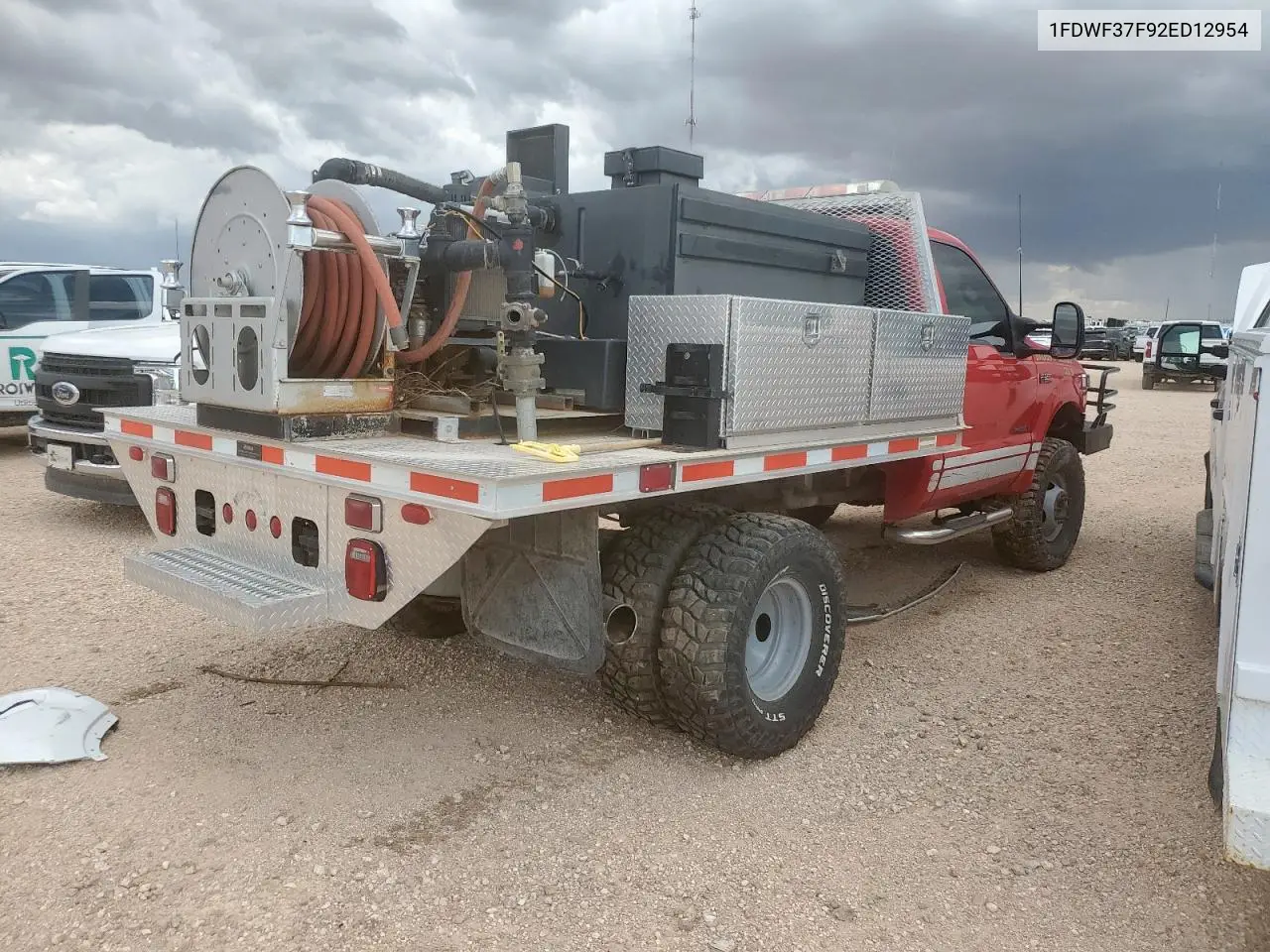 2002 Ford F350 Super Duty VIN: 1FDWF37F92ED12954 Lot: 62169905