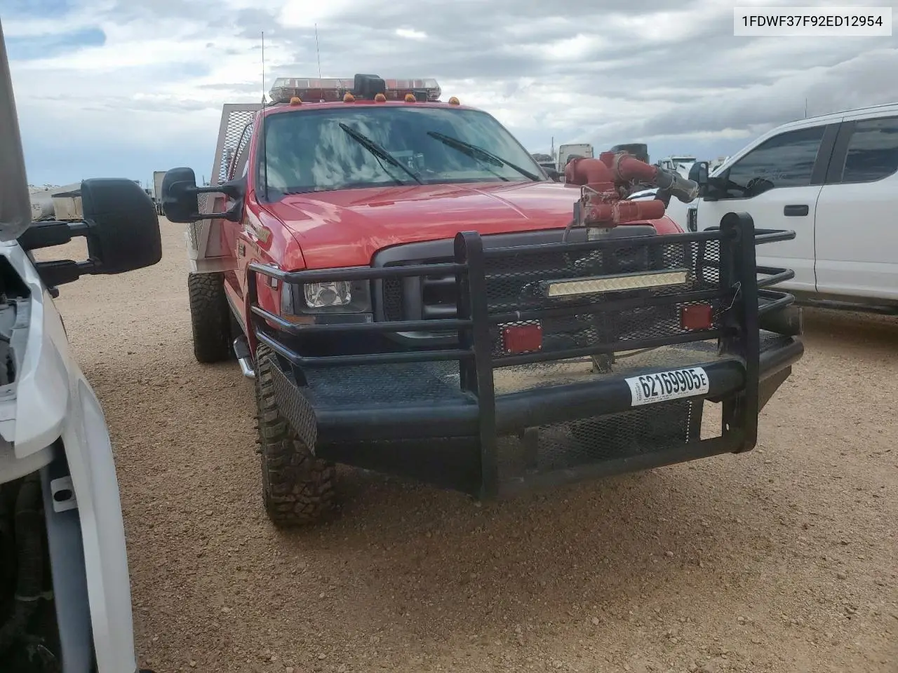 2002 Ford F350 Super Duty VIN: 1FDWF37F92ED12954 Lot: 62169905