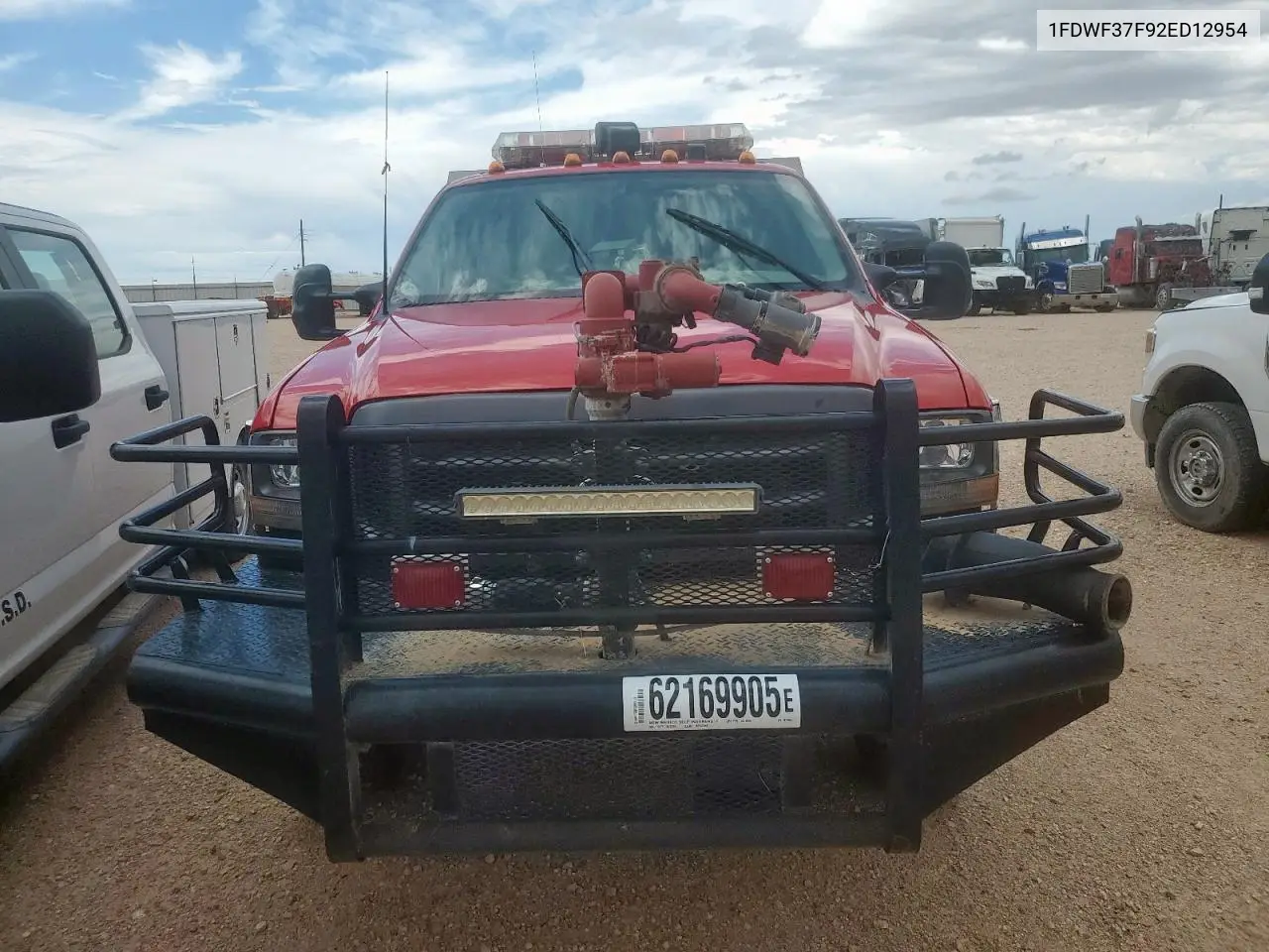 2002 Ford F350 Super Duty VIN: 1FDWF37F92ED12954 Lot: 62169905