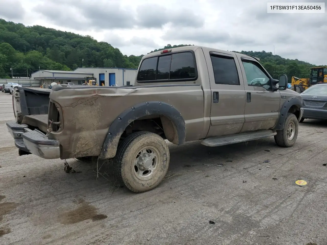 2003 Ford F350 Srw Super Duty VIN: 1FTSW31F13EA50456 Lot: 62838035