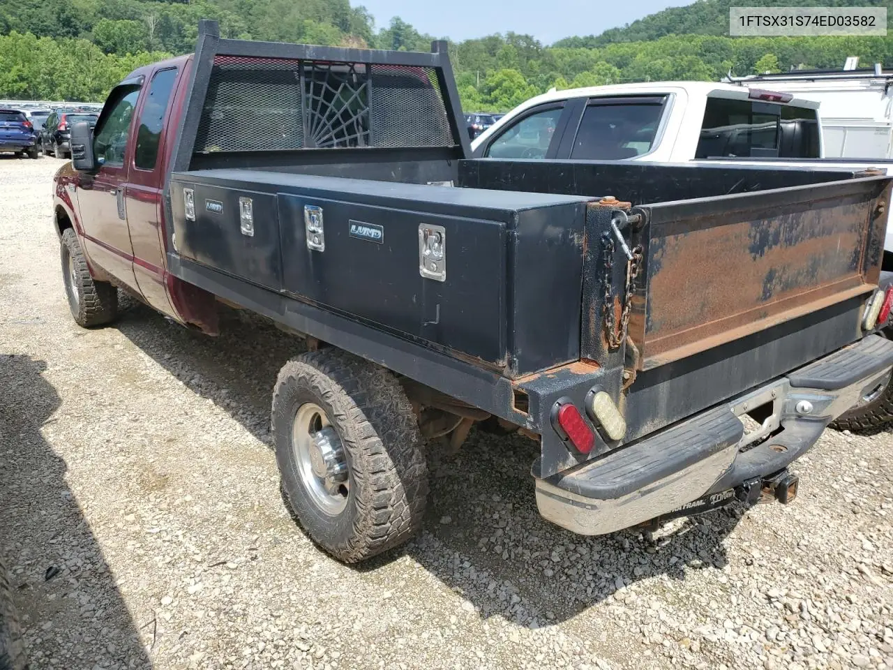 2004 Ford F350 Srw Super Duty VIN: 1FTSX31S74ED03582 Lot: 61718675