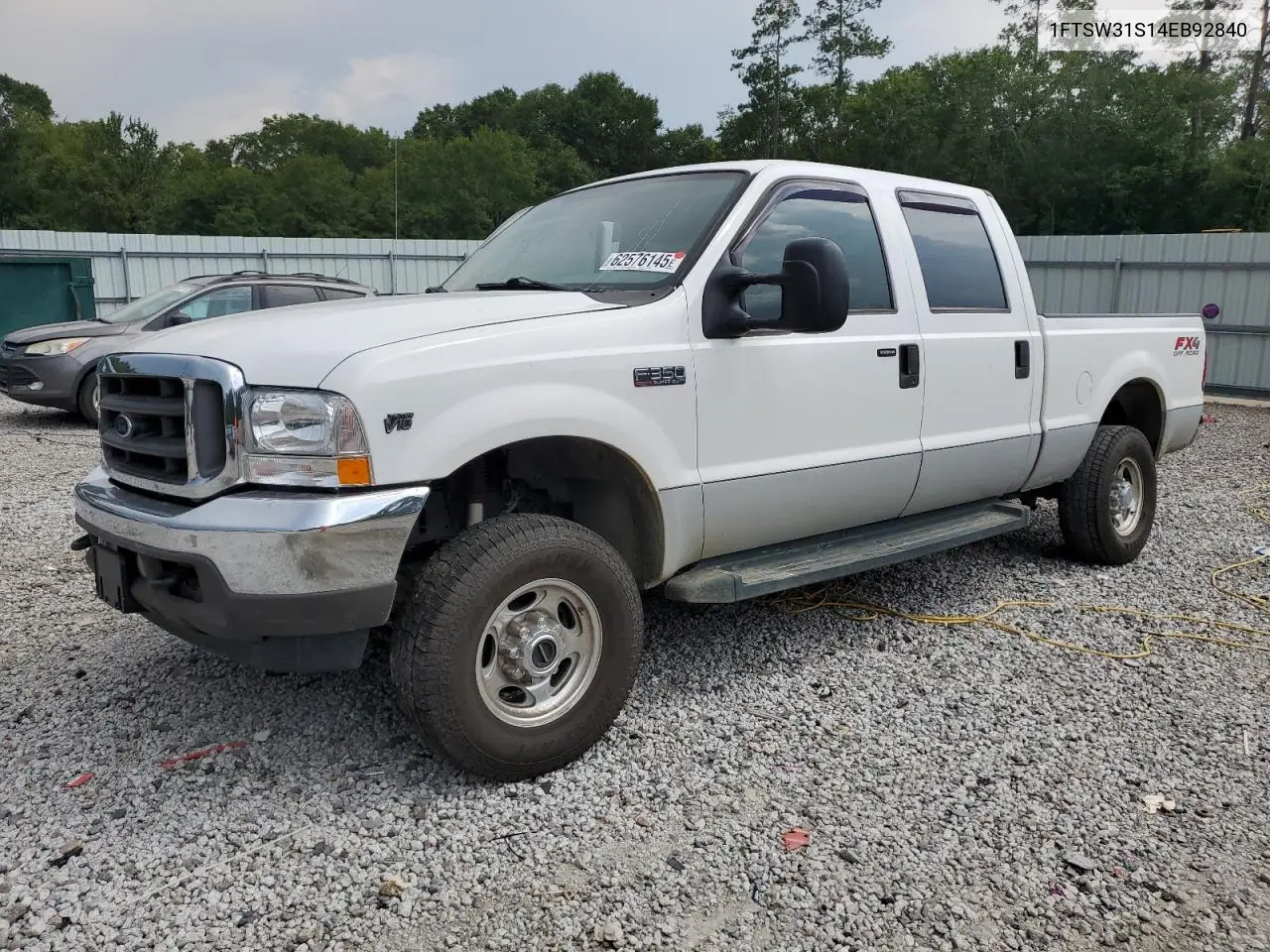 2004 Ford F350 Srw Super Duty VIN: 1FTSW31S14EB92840 Lot: 62576145
