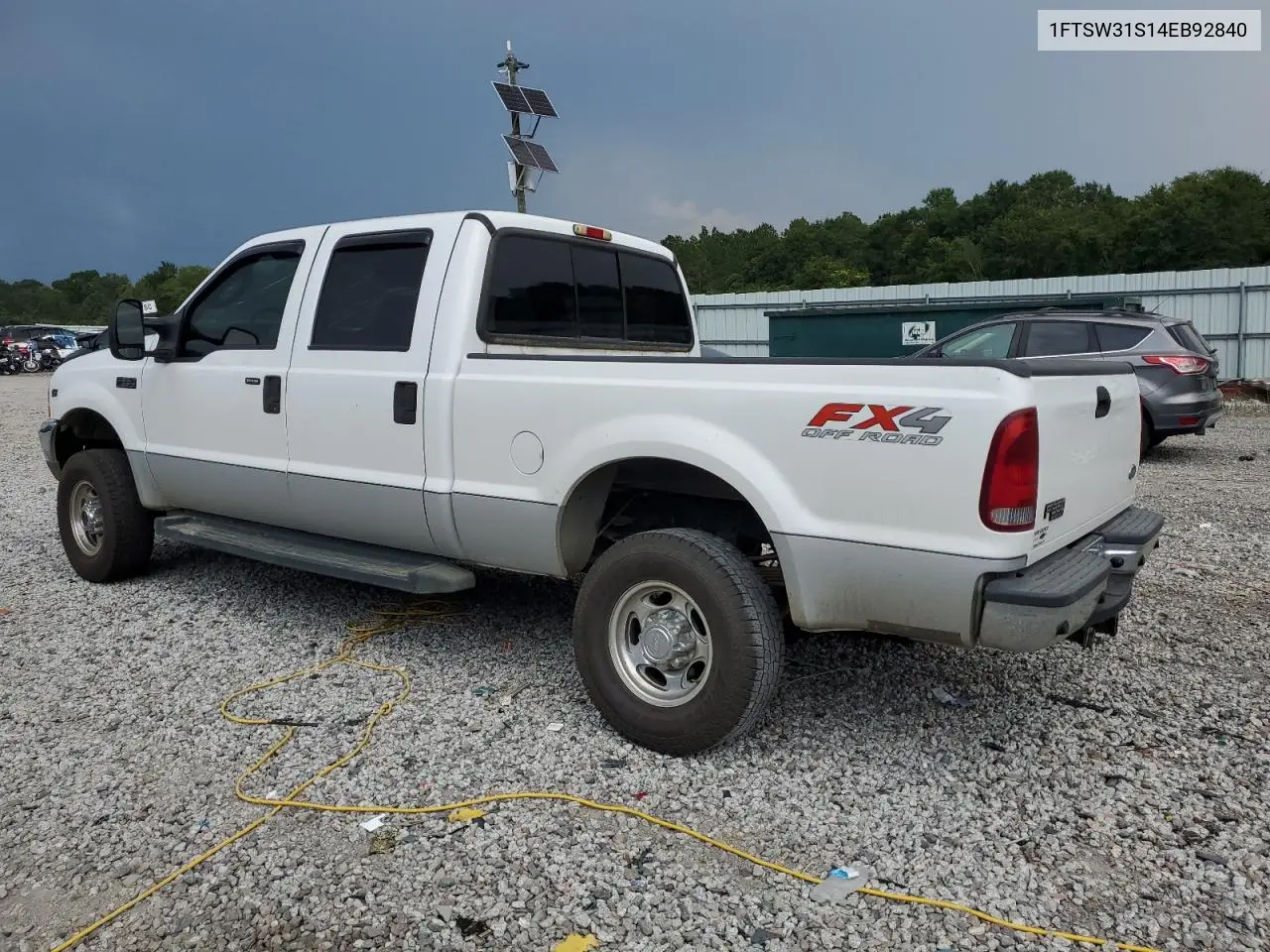 2004 Ford F350 Srw Super Duty VIN: 1FTSW31S14EB92840 Lot: 62576145