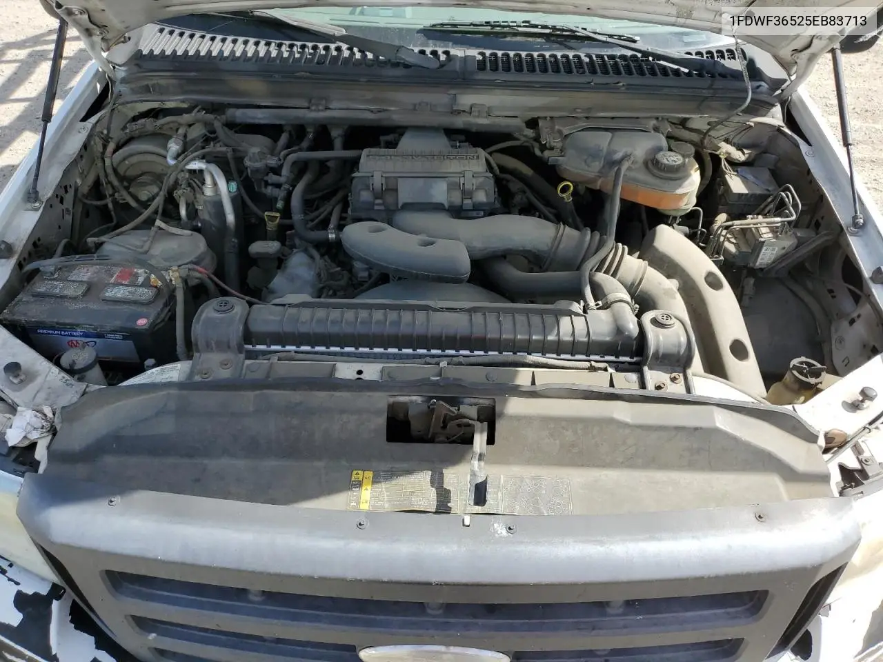 2005 Ford F350 Super Duty VIN: 1FDWF36525EB83713 Lot: 55090685