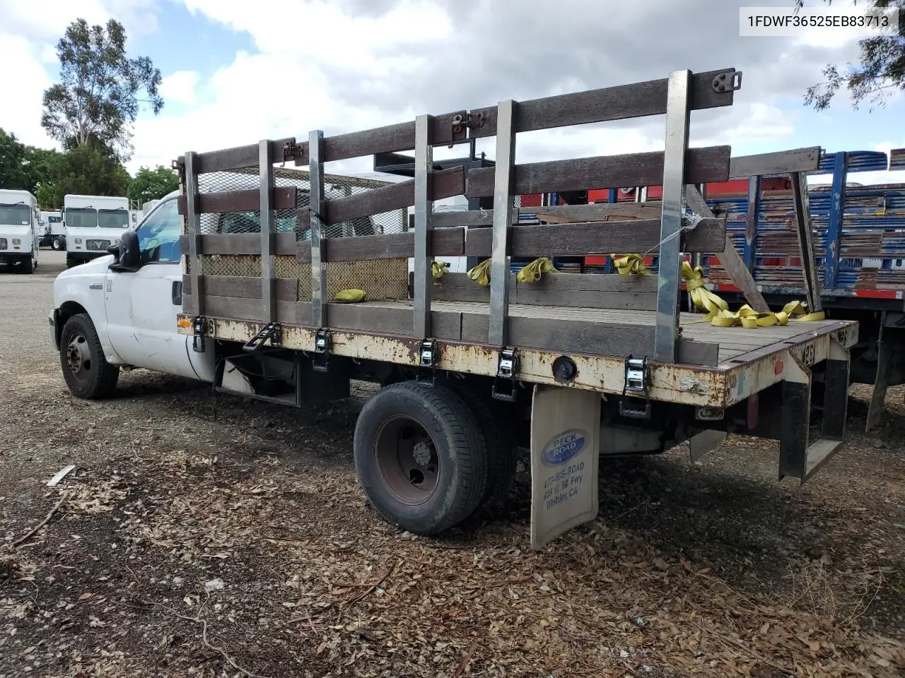 2005 Ford F350 Super Duty VIN: 1FDWF36525EB83713 Lot: 55090685