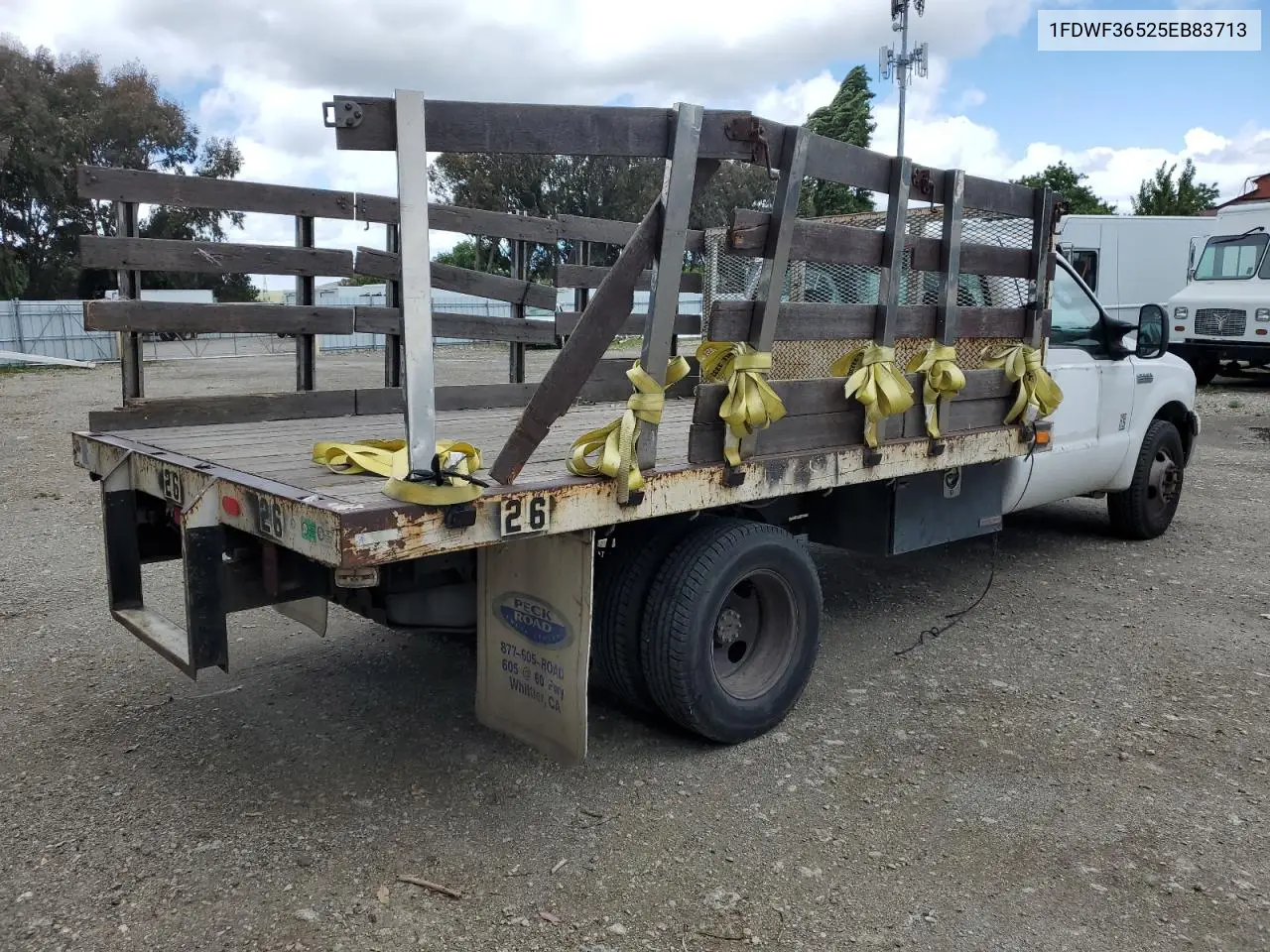 2005 Ford F350 Super Duty VIN: 1FDWF36525EB83713 Lot: 55090685