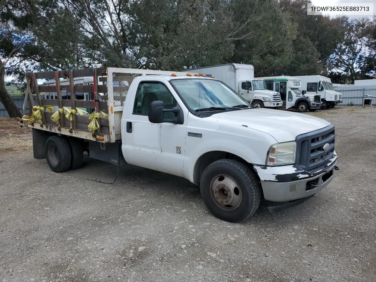 2005 Ford F350 Super Duty VIN: 1FDWF36525EB83713 Lot: 55090685