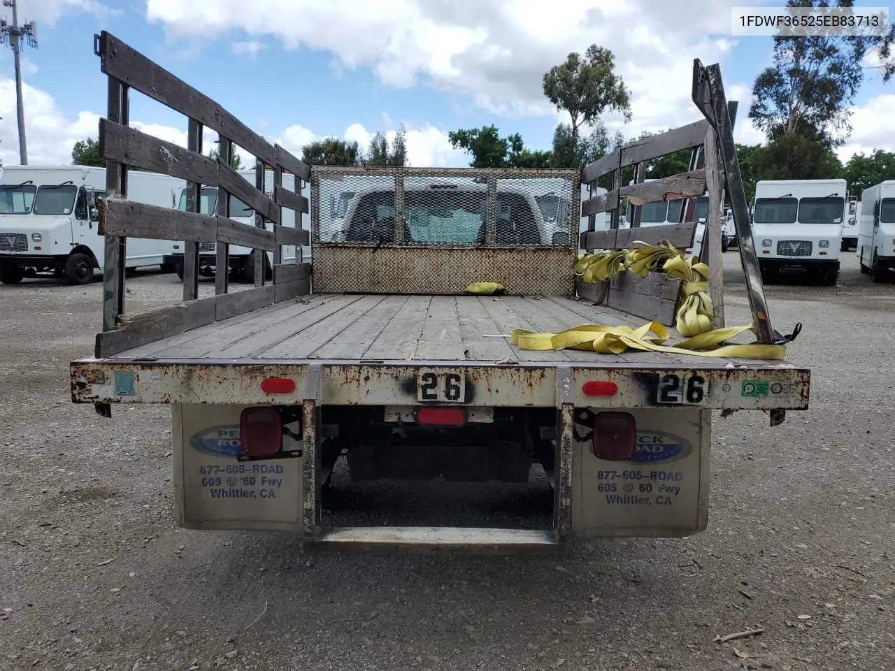 2005 Ford F350 Super Duty VIN: 1FDWF36525EB83713 Lot: 55090685