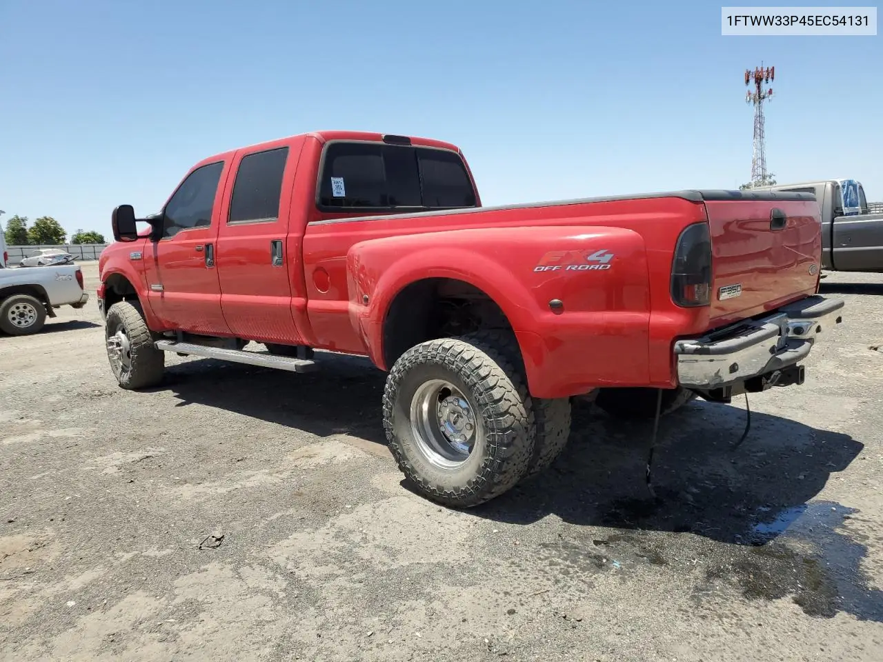 2005 Ford F350 Super Duty VIN: 1FTWW33P45EC54131 Lot: 61946295