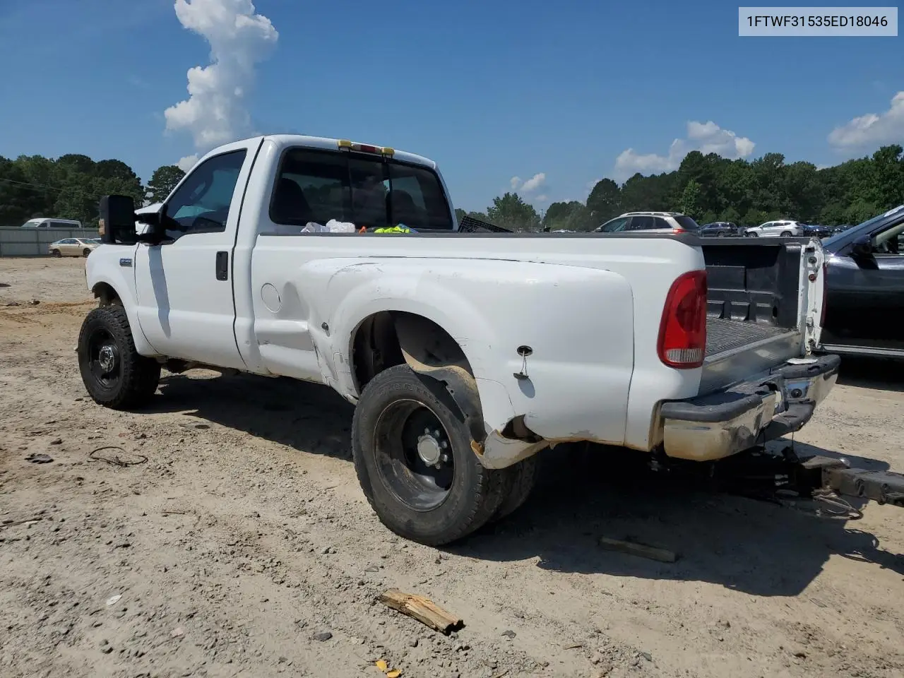 2005 Ford F350 Srw Super Duty VIN: 1FTWF31535ED18046 Lot: 62362795