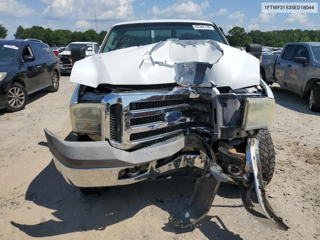2005 Ford F350 Srw Super Duty VIN: 1FTWF31535ED18046 Lot: 62362795