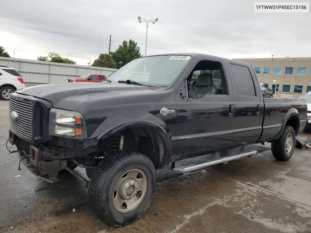 2005 Ford F350 Srw Super Duty VIN: 1FTWW31P85EC15156 Lot: 62601695