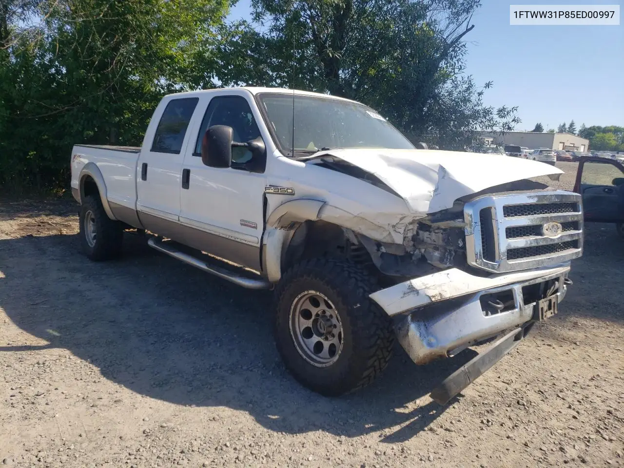 2005 Ford F350 Srw Super Duty VIN: 1FTWW31P85ED00997 Lot: 62698645