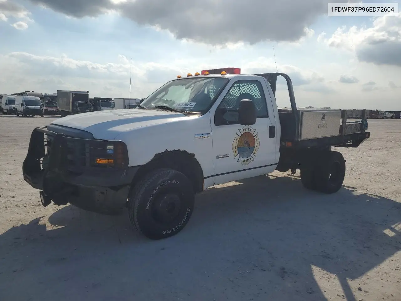 2006 Ford F350 Super Duty VIN: 1FDWF37P96ED72604 Lot: 43970015