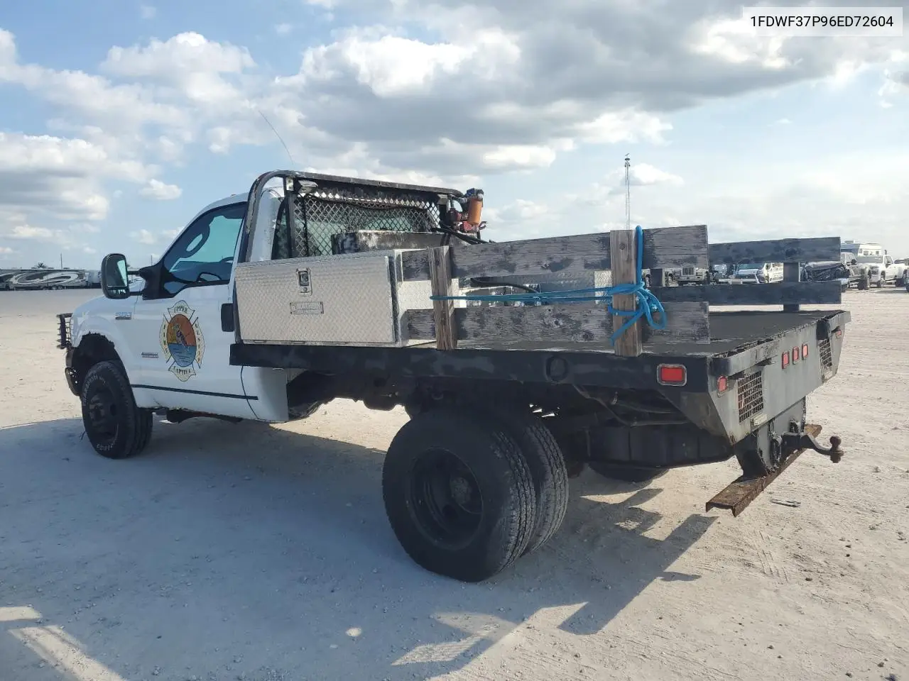 2006 Ford F350 Super Duty VIN: 1FDWF37P96ED72604 Lot: 43970015