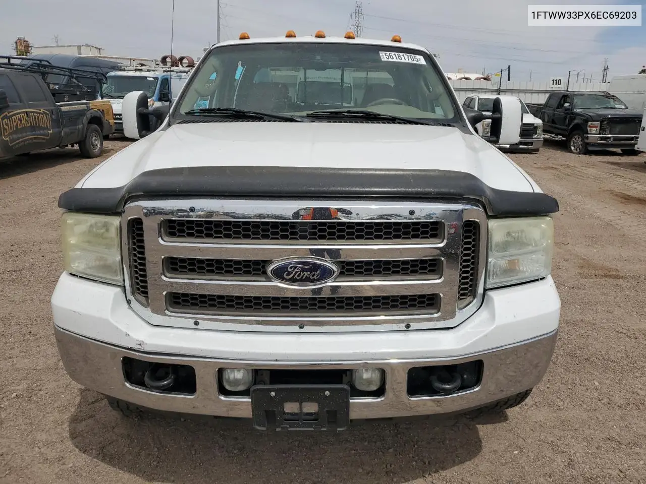 2006 Ford F350 Super Duty VIN: 1FTWW33PX6EC69203 Lot: 56181705