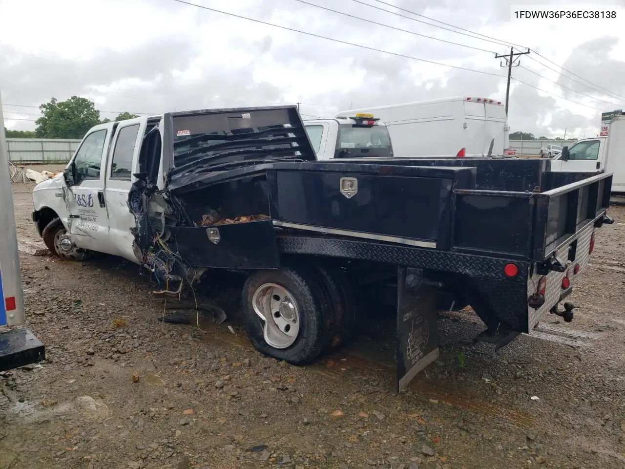 2006 Ford F350 Super Duty VIN: 1FDWW36P36EC38138 Lot: 56468545
