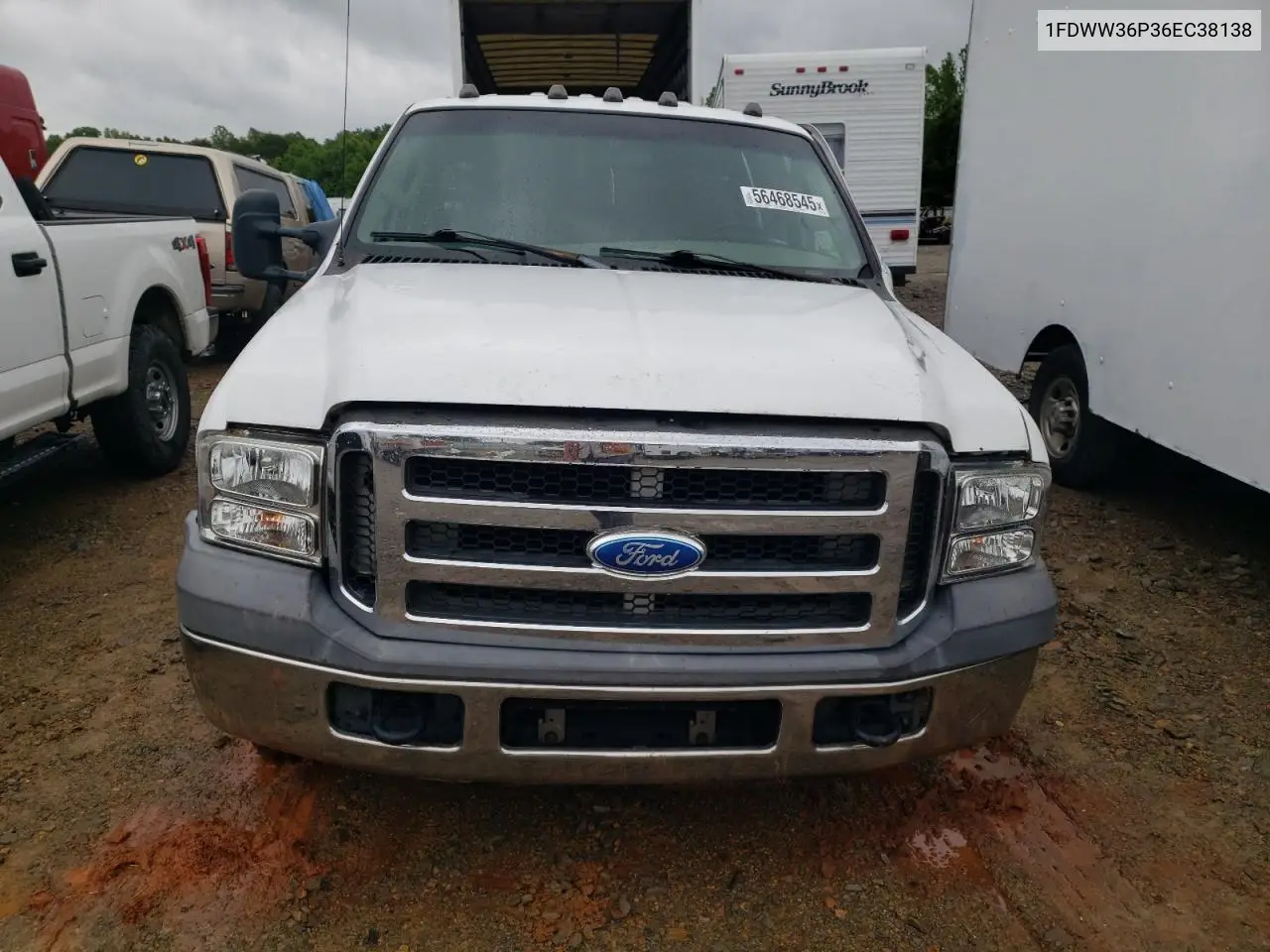 2006 Ford F350 Super Duty VIN: 1FDWW36P36EC38138 Lot: 56468545