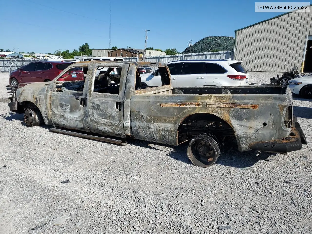 2006 Ford F350 Super Duty VIN: 1FTWW33P56EC26632 Lot: 58146775