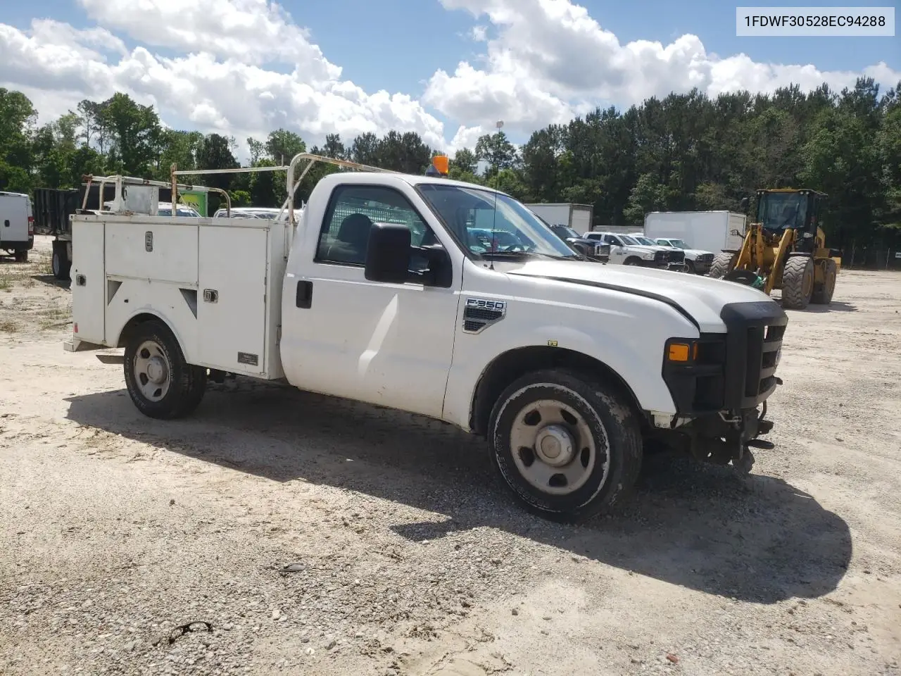 2008 Ford F350 Srw Super Duty VIN: 1FDWF30528EC94288 Lot: 54569175