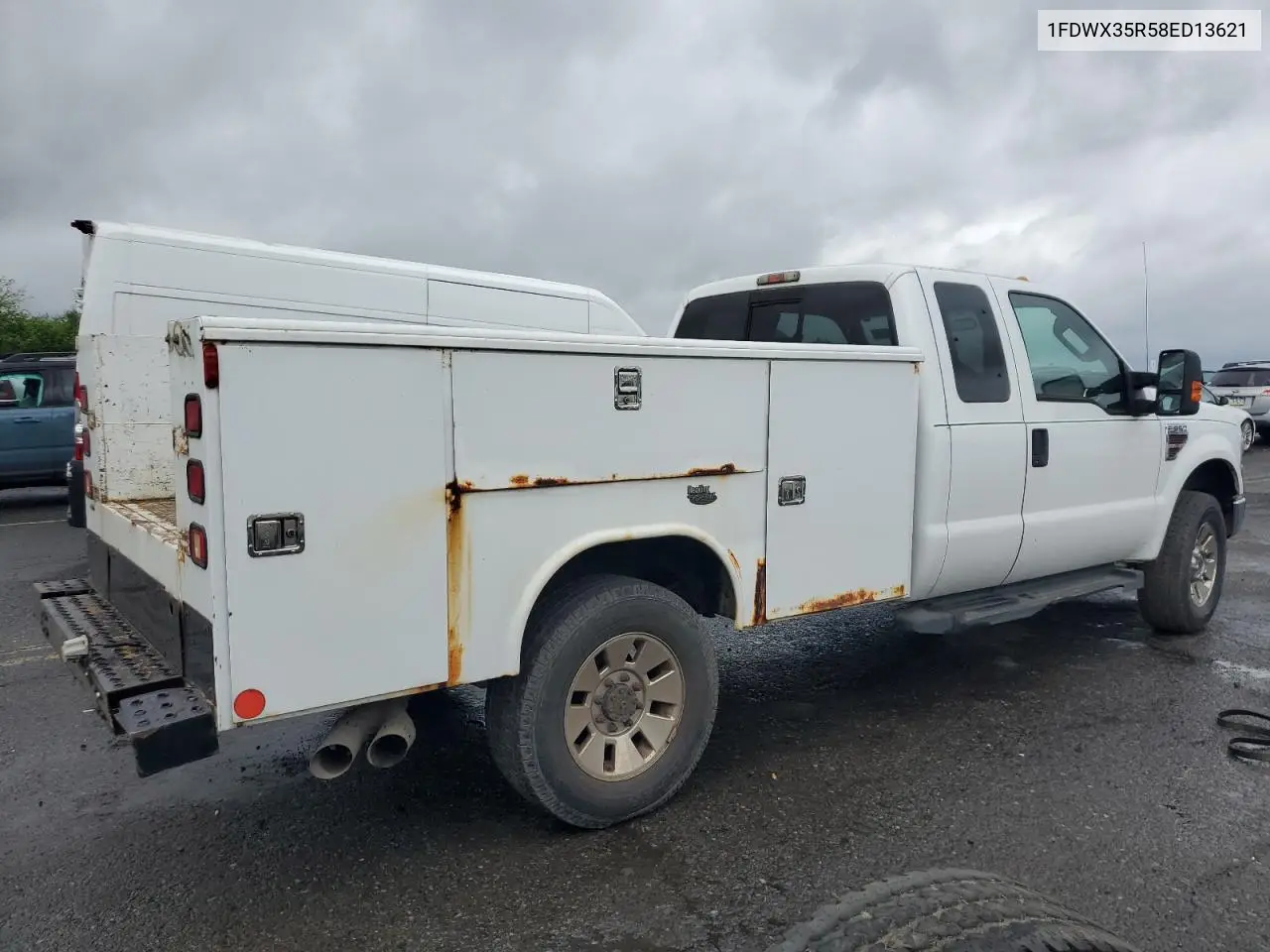 2008 Ford F350 Srw Super Duty VIN: 1FDWX35R58ED13621 Lot: 56521475