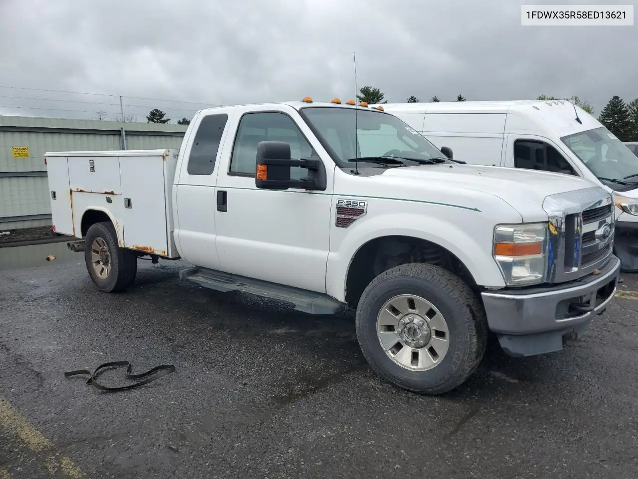 2008 Ford F350 Srw Super Duty VIN: 1FDWX35R58ED13621 Lot: 56521475