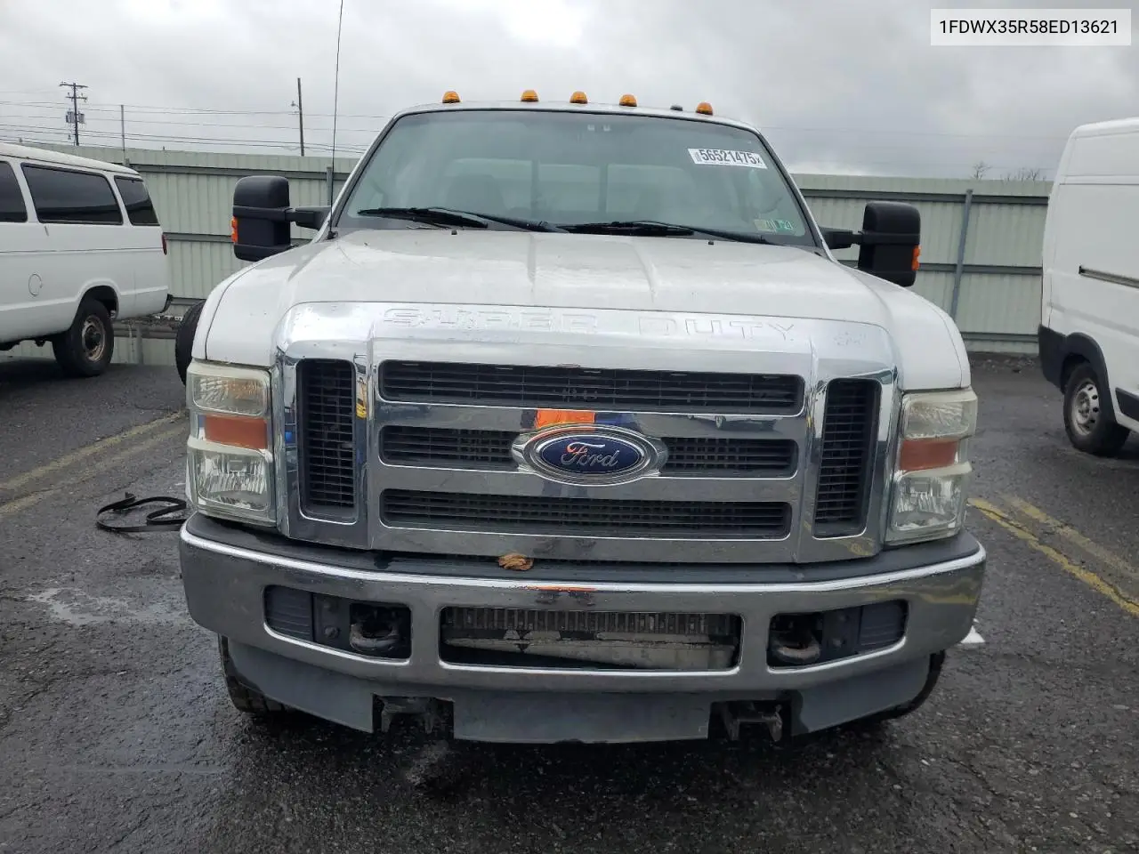 2008 Ford F350 Srw Super Duty VIN: 1FDWX35R58ED13621 Lot: 56521475