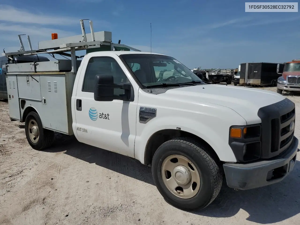 2008 Ford F350 Srw Super Duty VIN: 1FDSF30528EC32792 Lot: 56824265