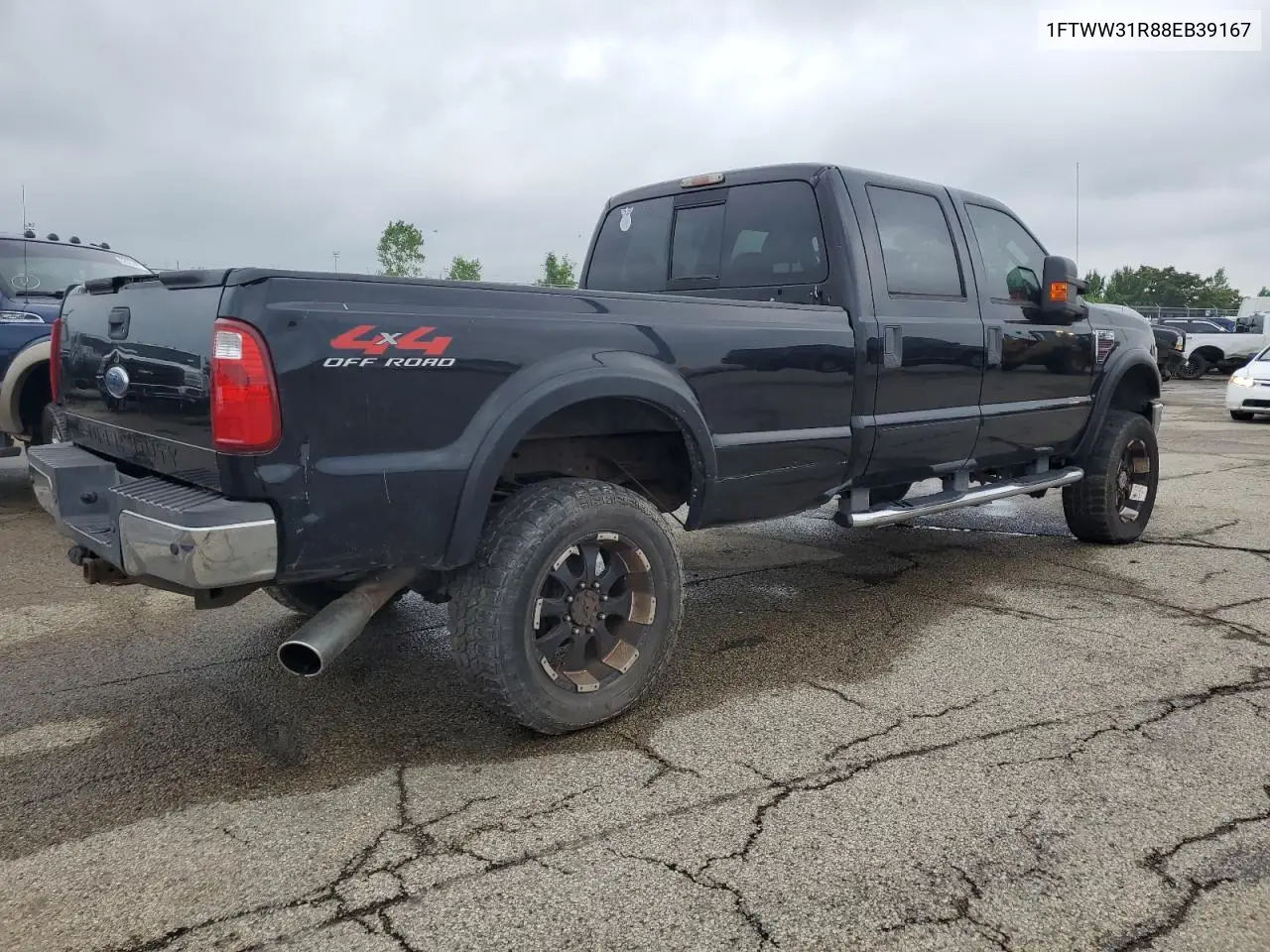 2008 Ford F350 Srw Super Duty VIN: 1FTWW31R88EB39167 Lot: 62072045