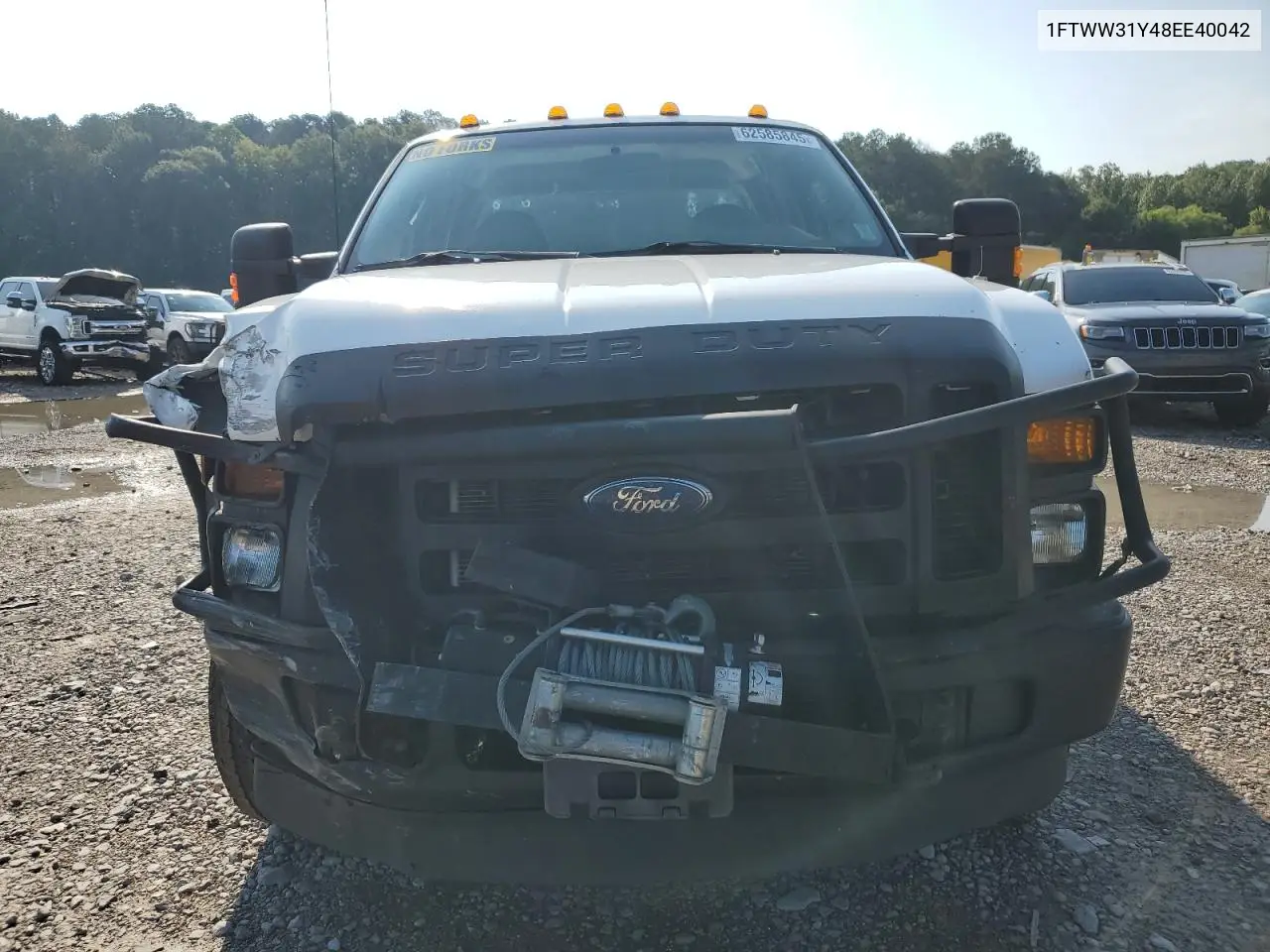 2008 Ford F350 Srw Super Duty VIN: 1FTWW31Y48EE40042 Lot: 62585845