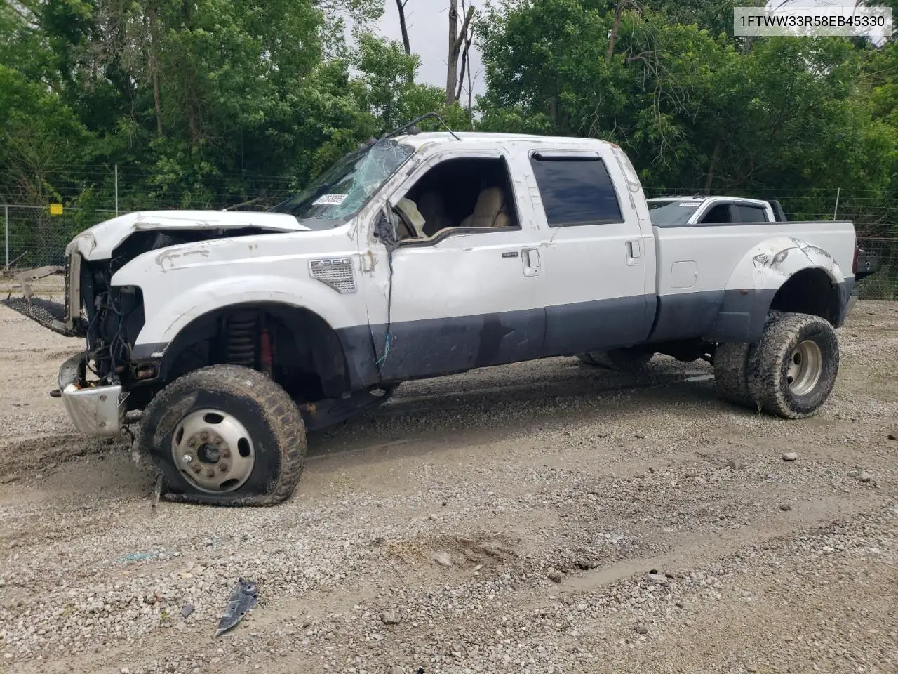 2008 Ford F350 Super Duty VIN: 1FTWW33R58EB45330 Lot: 62639655