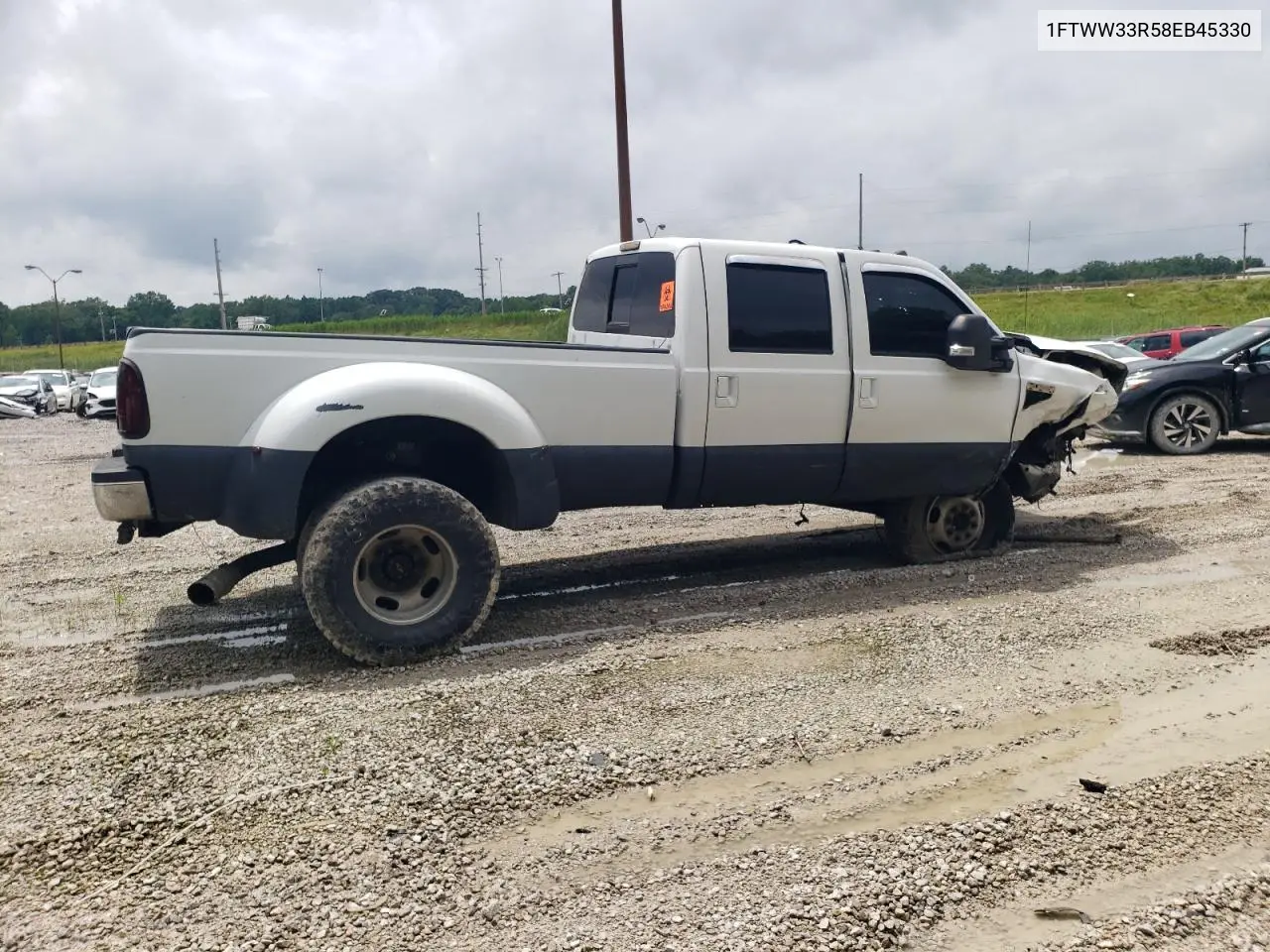 2008 Ford F350 Super Duty VIN: 1FTWW33R58EB45330 Lot: 62639655