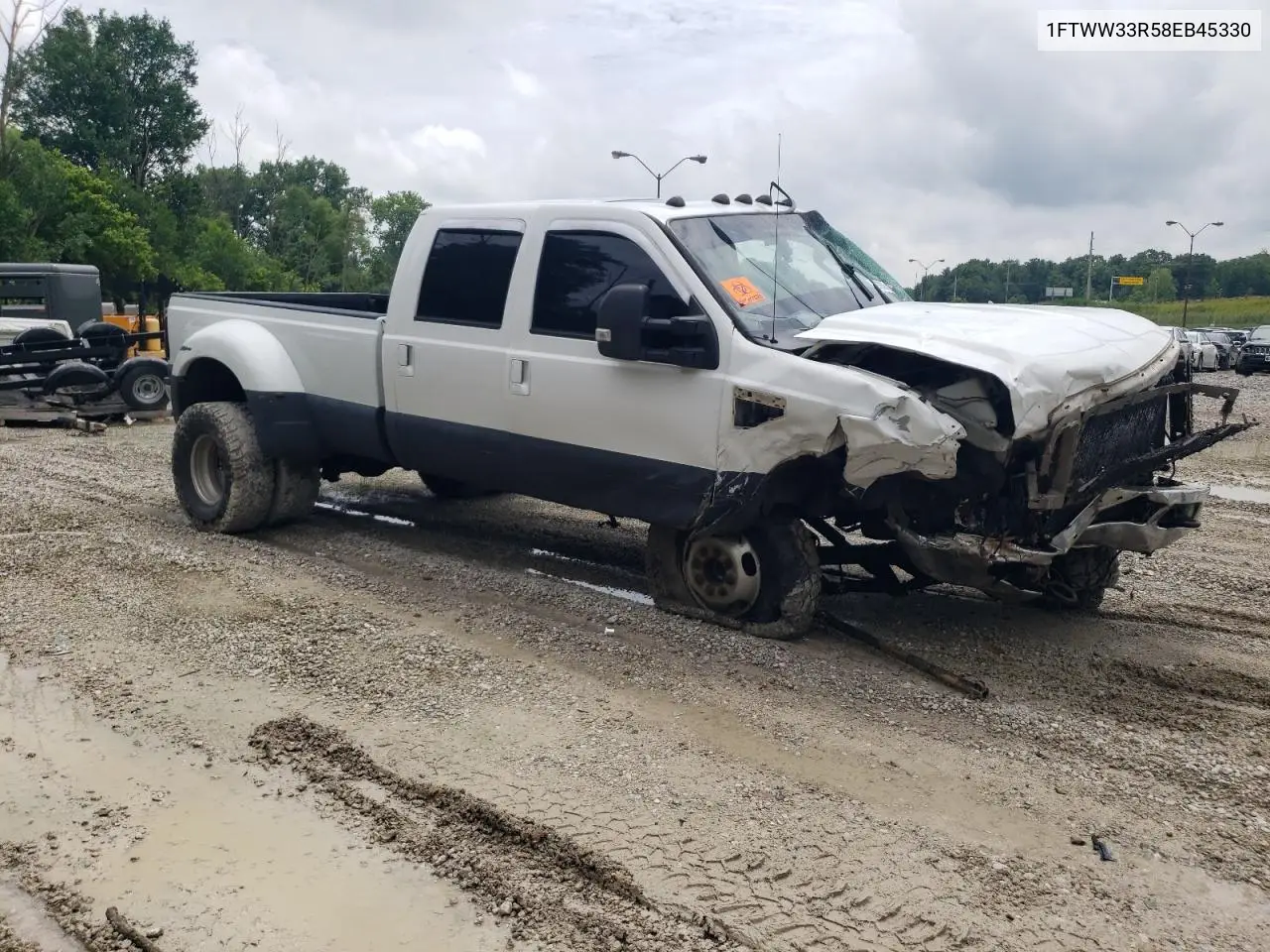 2008 Ford F350 Super Duty VIN: 1FTWW33R58EB45330 Lot: 62639655