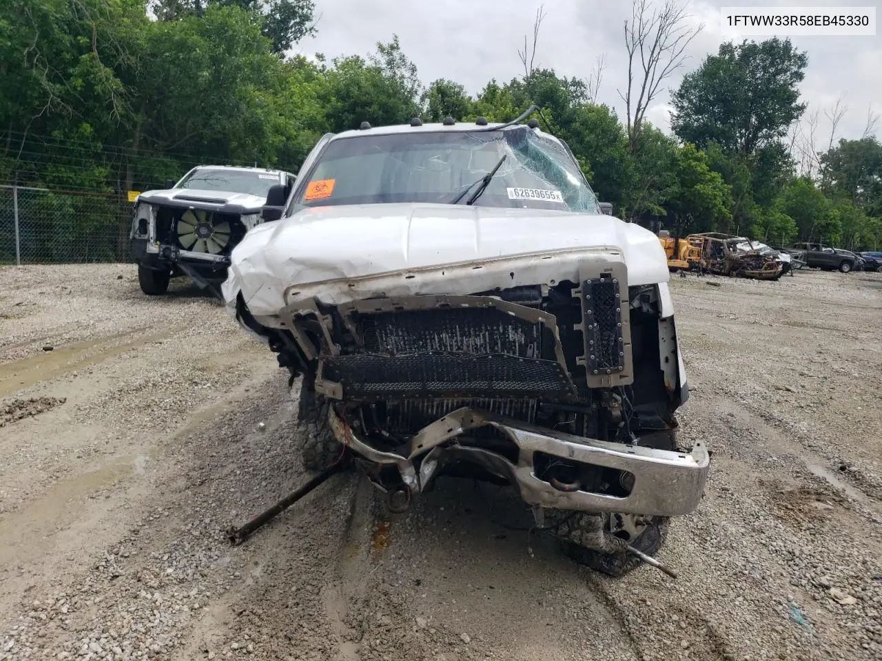 2008 Ford F350 Super Duty VIN: 1FTWW33R58EB45330 Lot: 62639655