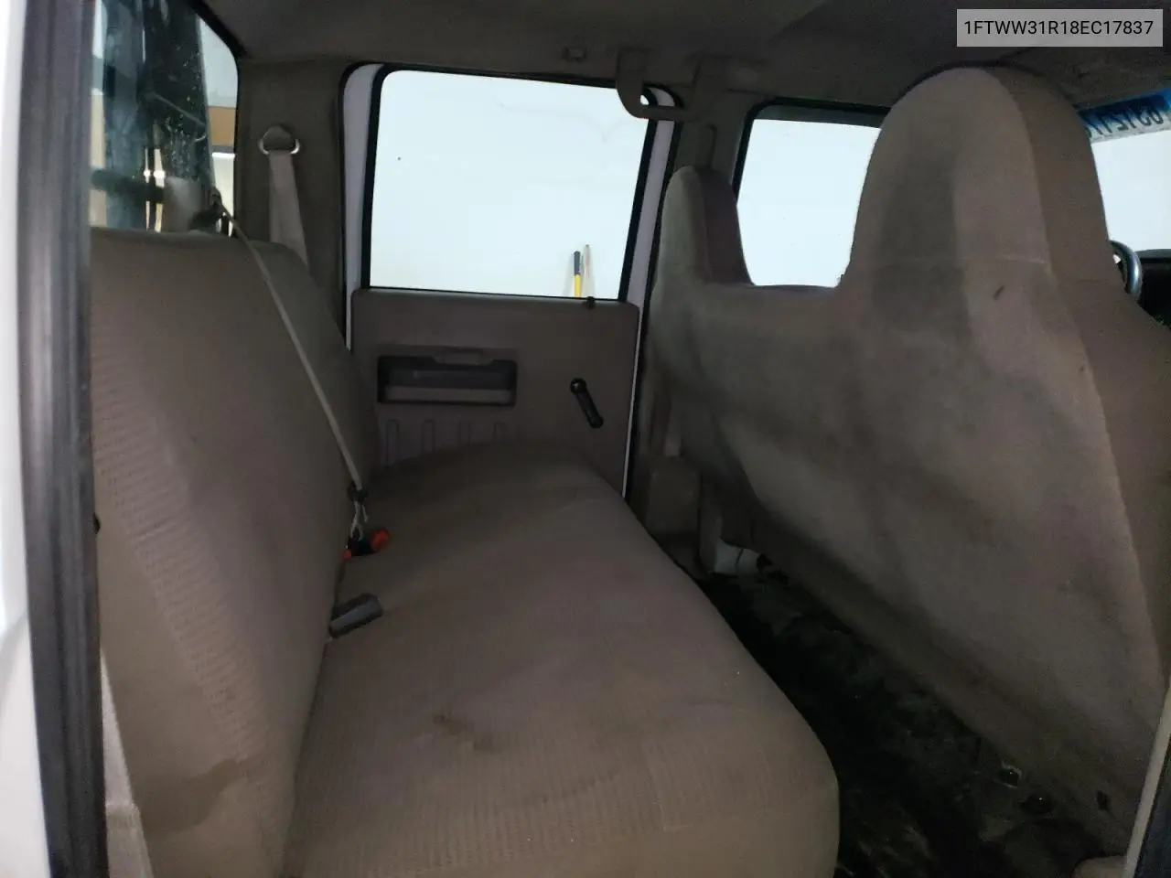 2008 Ford F350 Srw Super Duty VIN: 1FTWW31R18EC17837 Lot: 63121785