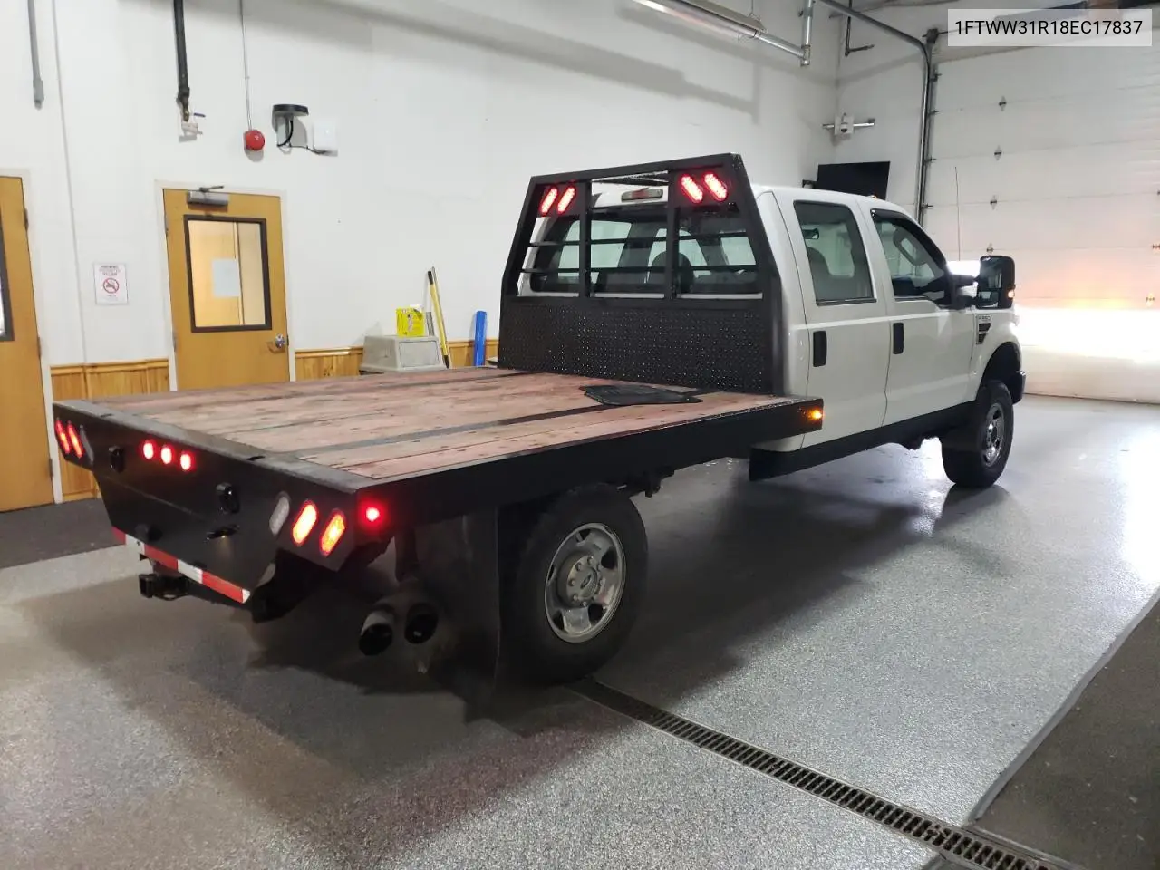2008 Ford F350 Srw Super Duty VIN: 1FTWW31R18EC17837 Lot: 63121785