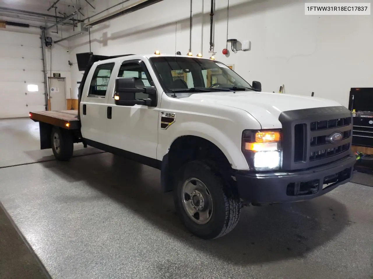 2008 Ford F350 Srw Super Duty VIN: 1FTWW31R18EC17837 Lot: 63121785