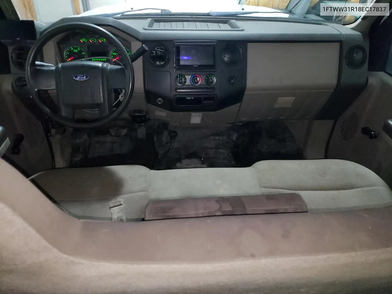 2008 Ford F350 Srw Super Duty VIN: 1FTWW31R18EC17837 Lot: 63121785