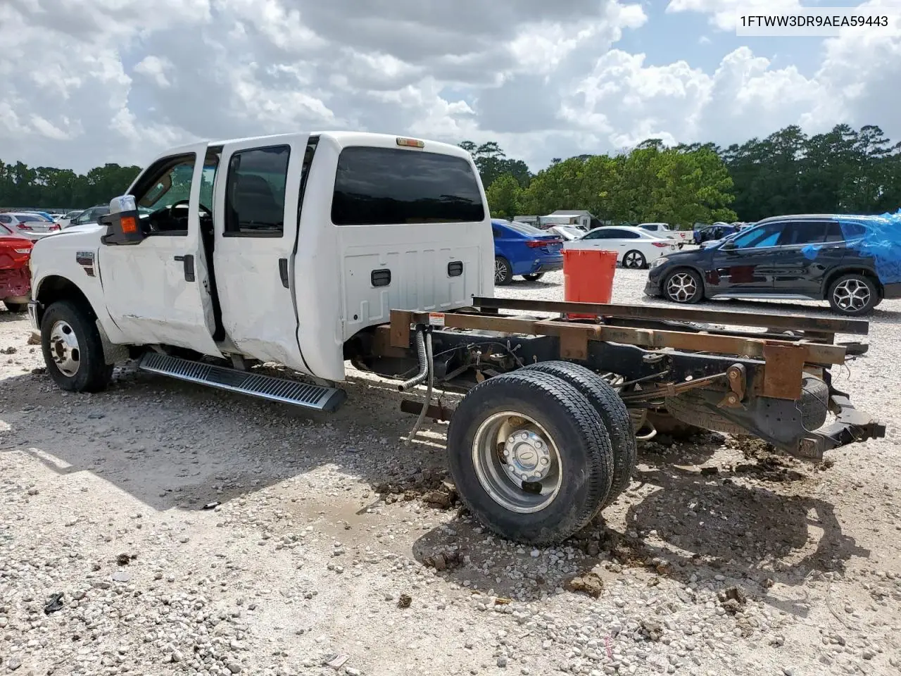 2010 Ford F350 Super Duty VIN: 1FTWW3DR9AEA59443 Lot: 61190545