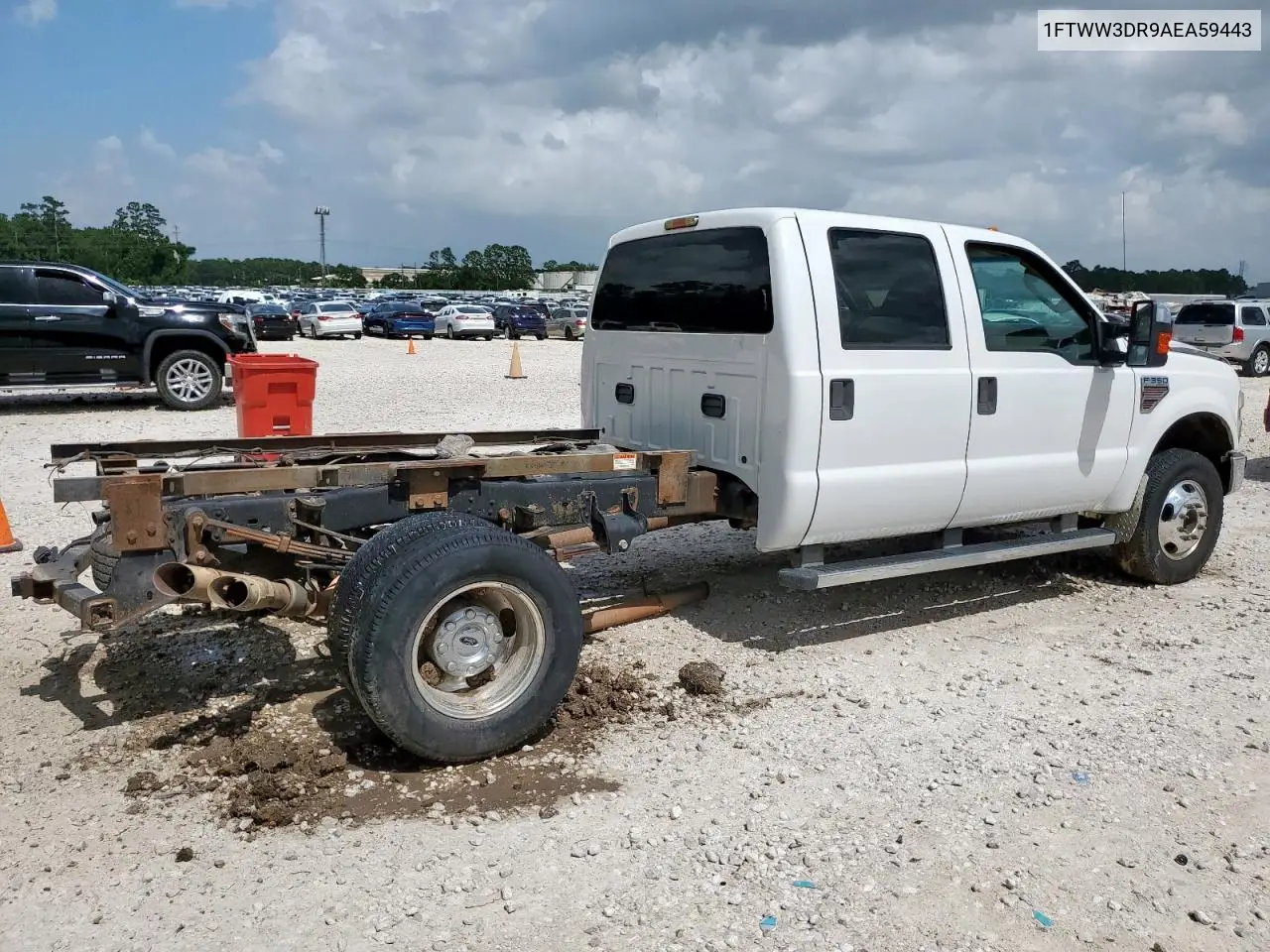 2010 Ford F350 Super Duty VIN: 1FTWW3DR9AEA59443 Lot: 61190545