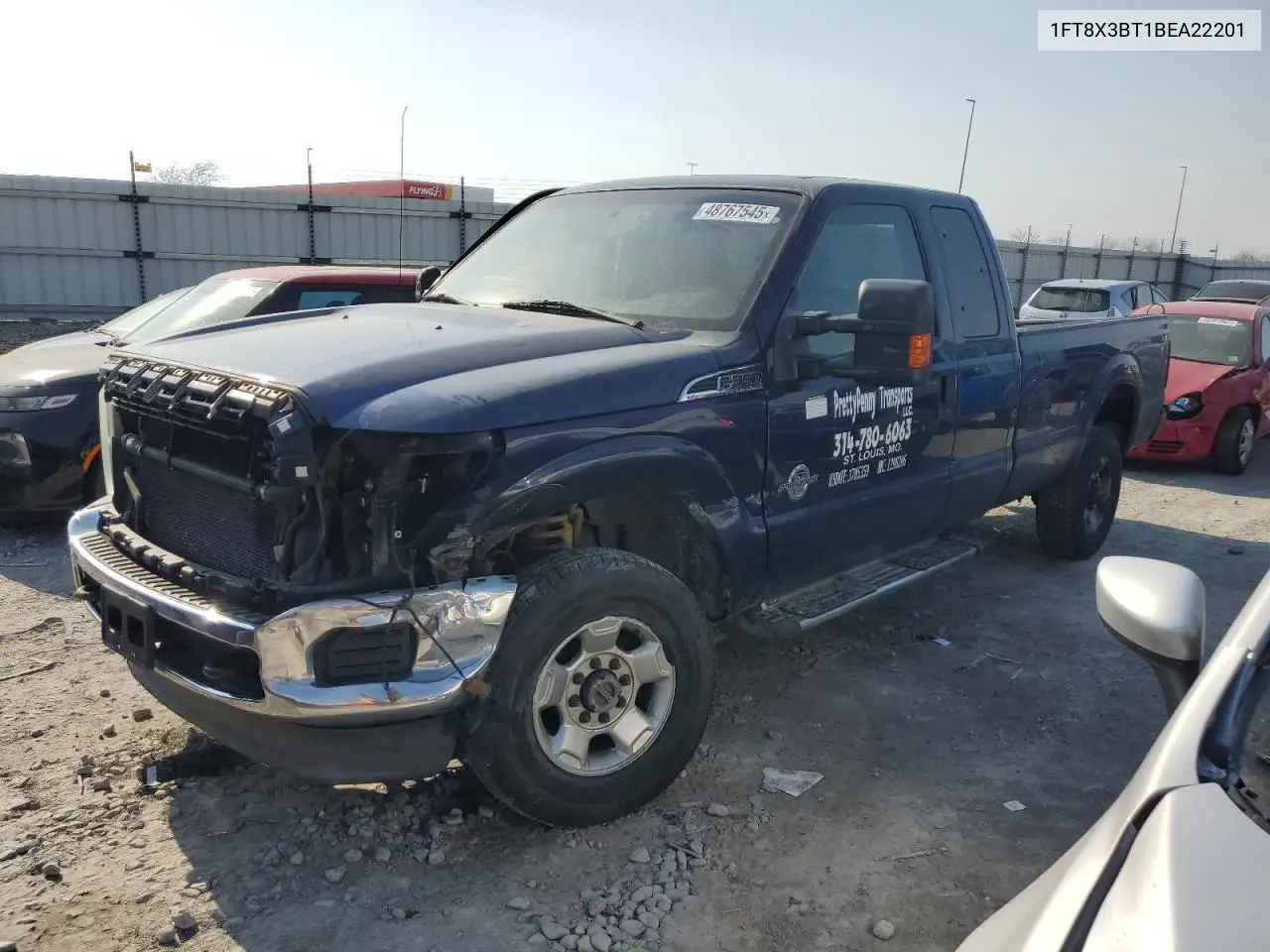 2011 Ford F350 Super Duty VIN: 1FT8X3BT1BEA22201 Lot: 48767545