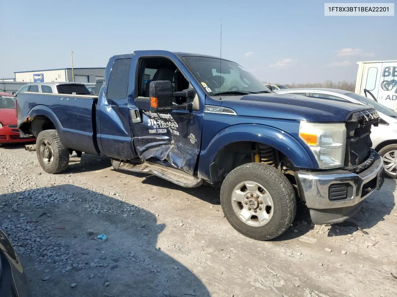 2011 Ford F350 Super Duty VIN: 1FT8X3BT1BEA22201 Lot: 48767545