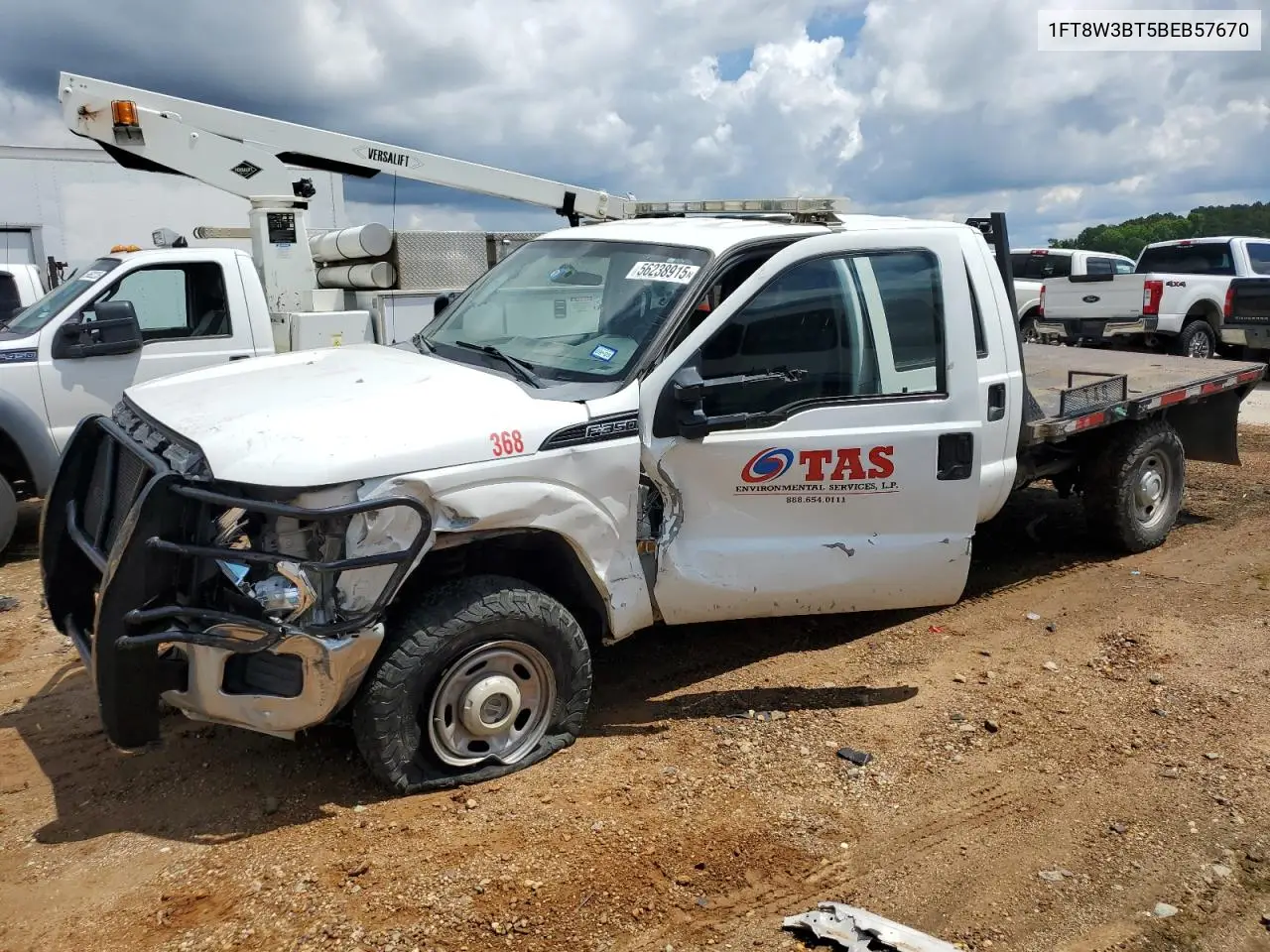 2011 Ford F350 Super Duty VIN: 1FT8W3BT5BEB57670 Lot: 56238915