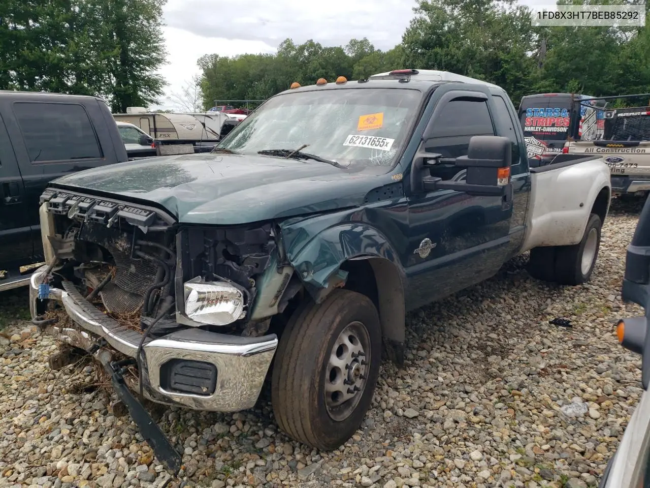 2011 Ford F350 Super Duty VIN: 1FD8X3HT7BEB85292 Lot: 62131655