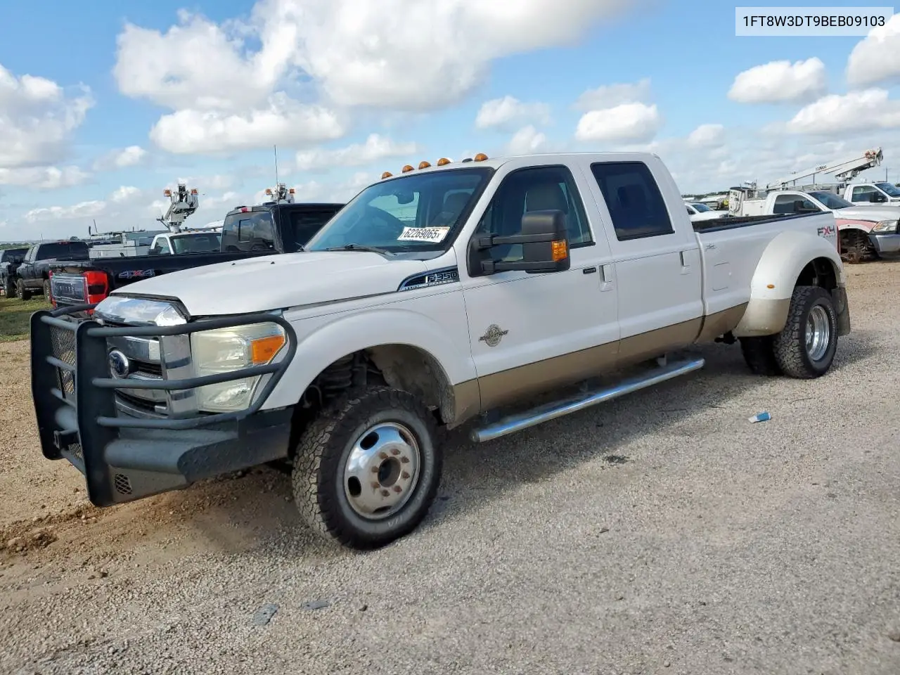 2011 Ford F350 Super Duty VIN: 1FT8W3DT9BEB09103 Lot: 62269065