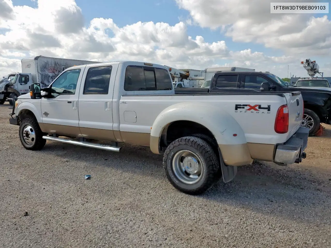 2011 Ford F350 Super Duty VIN: 1FT8W3DT9BEB09103 Lot: 62269065