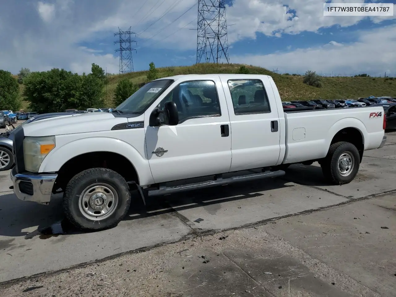 2011 Ford F350 Super Duty VIN: 1FT7W3BT0BEA41787 Lot: 62954785
