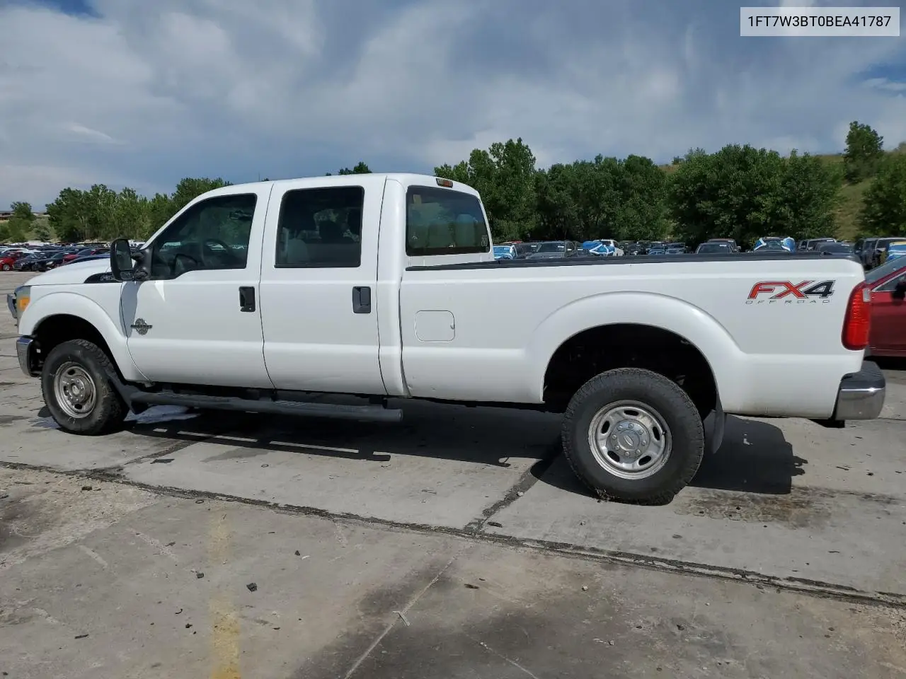 2011 Ford F350 Super Duty VIN: 1FT7W3BT0BEA41787 Lot: 62954785